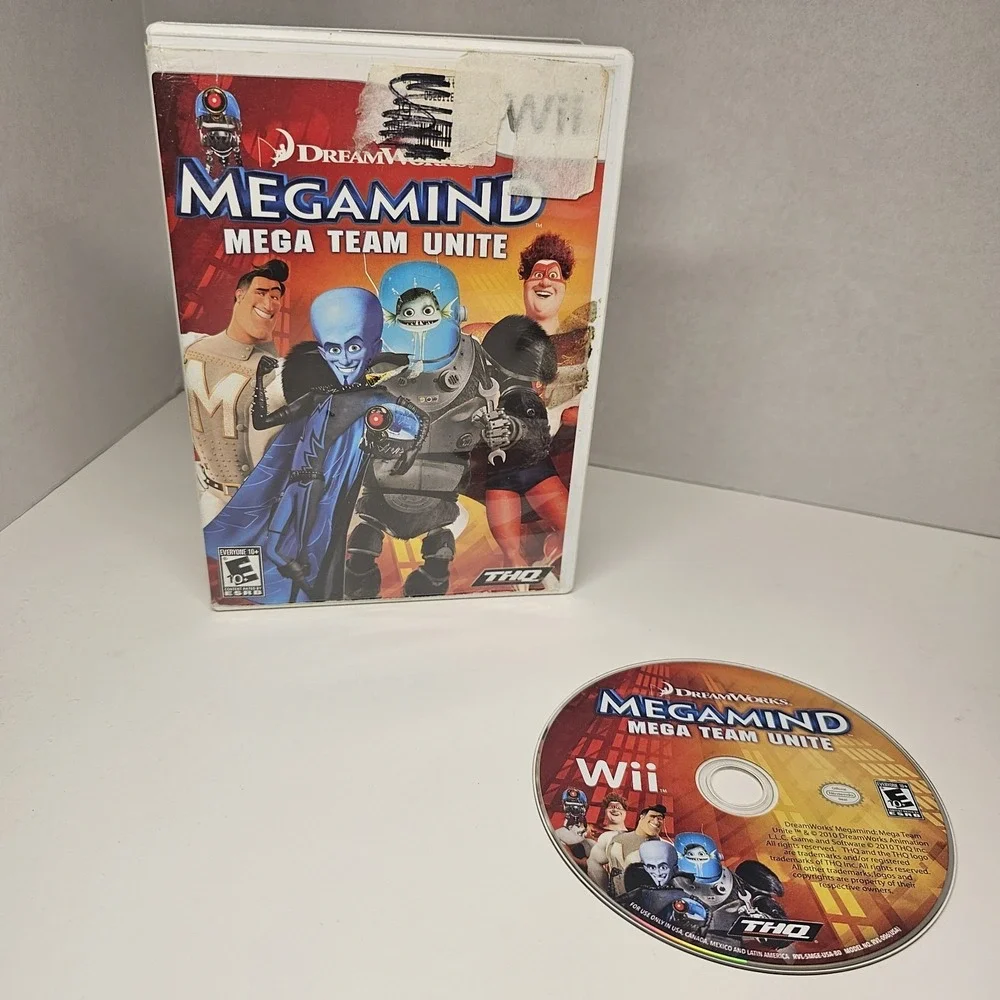 Megamind Mega Team Unite Nintendo Wii CIB